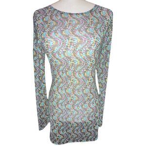 NWTs Gonza Long Sleeve Mini Dress Size Large